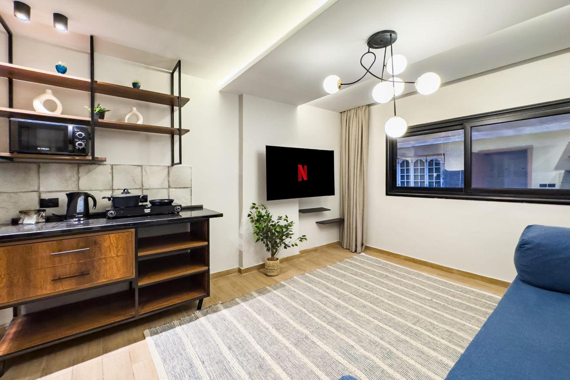 The 2bdr Placid Pod W Jacuzzi 5min To Cai Airport Apartment *